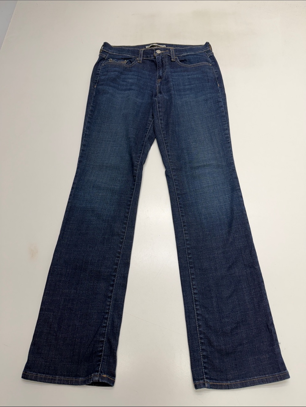 LEVI’S 505 Women’s 6 Long STRAIGHT LEG Blue Jeans